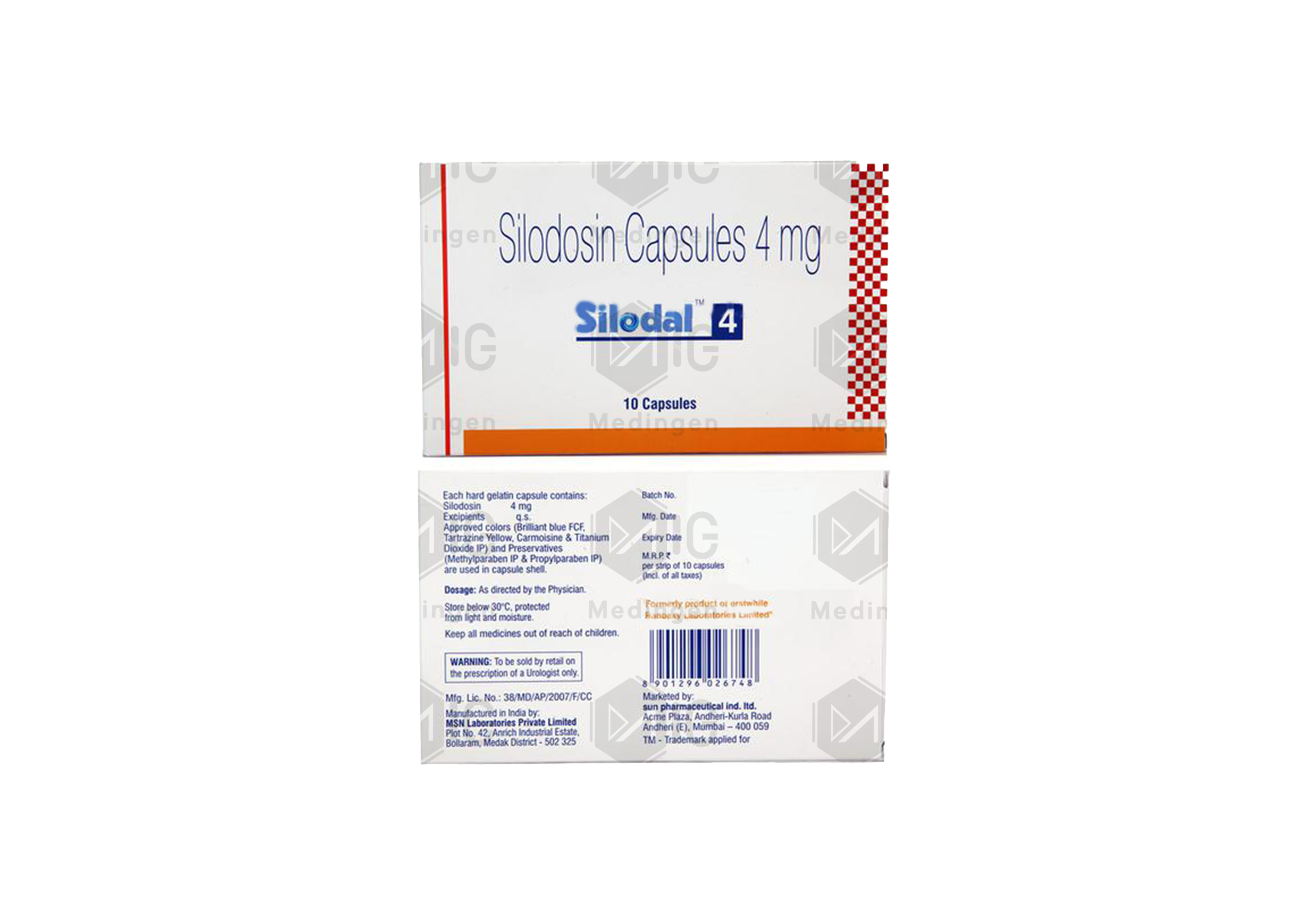 SILODAL 4MG
